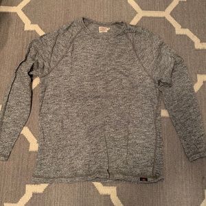 Faherty gray long sleeve